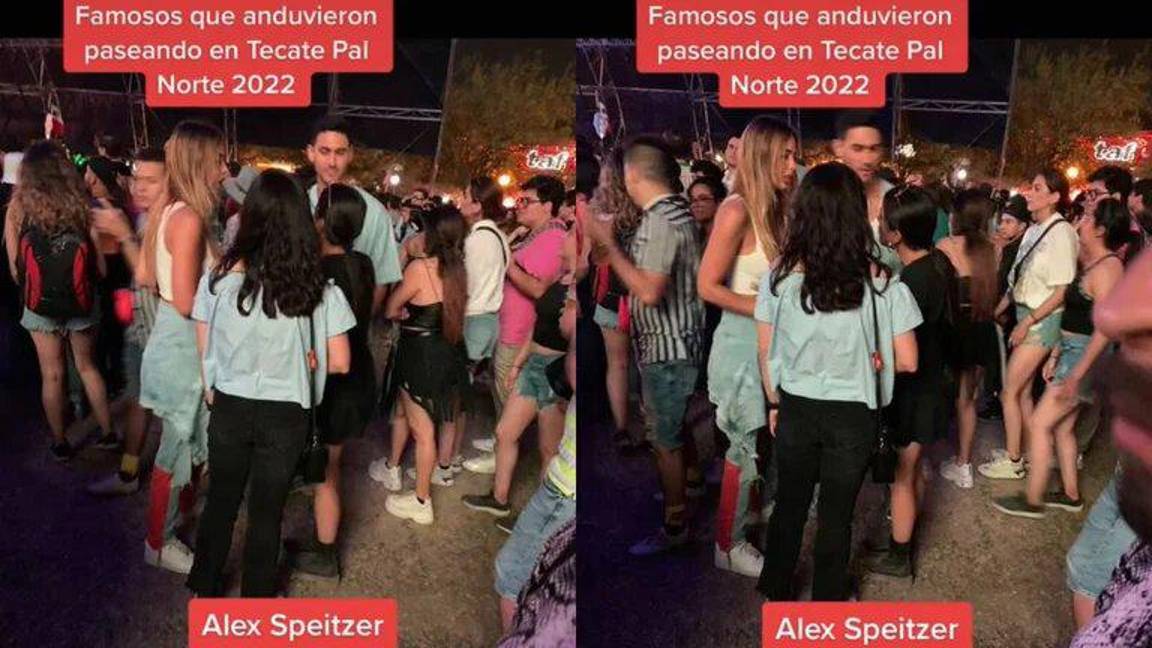 En las imágenes subidas a redes sociales se aprecia a la pareja paseando entre la multitud. $!En las imágenes subidas a redes sociales se aprecia a la pareja paseando entre la multitud.