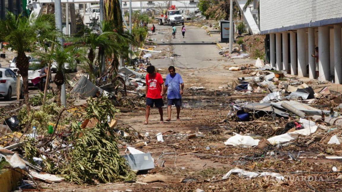 Huracán ‘Otis’ agravó la pobreza en Acapulco