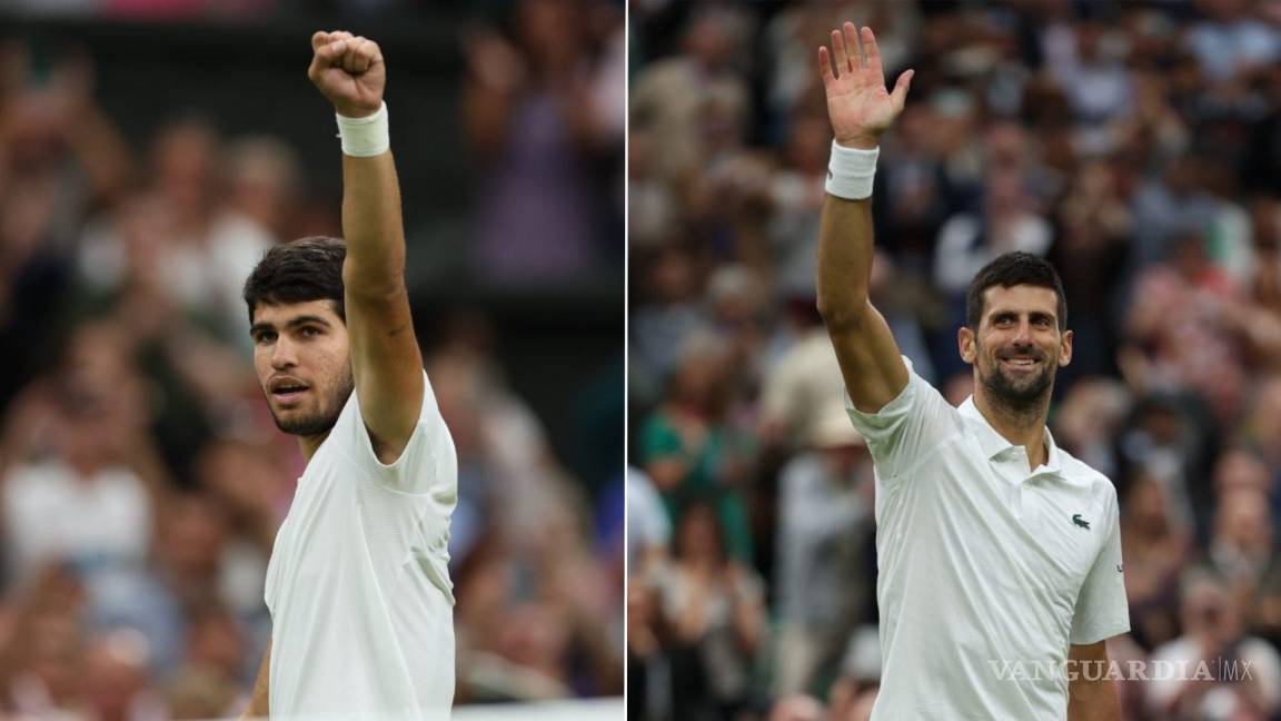 Los mejores del mundo en la Final de Wimbledon: Alcaraz y Djokovic