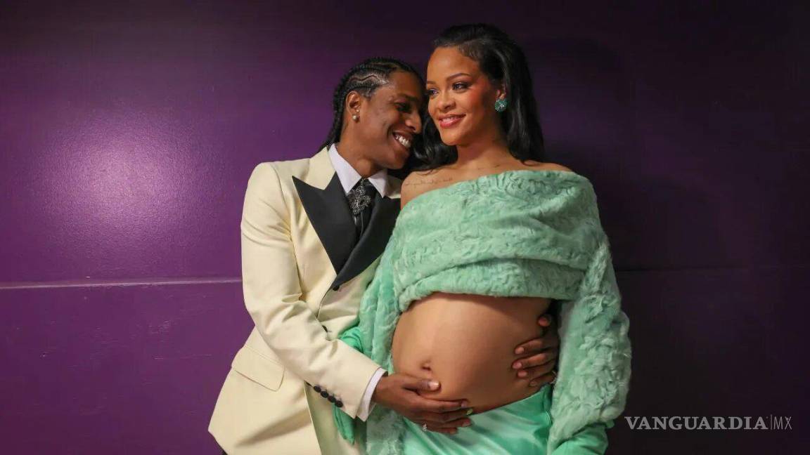 ¡Mamá otra vez! Recibe Rihanna a su segundo bebé con A$AP Rocky