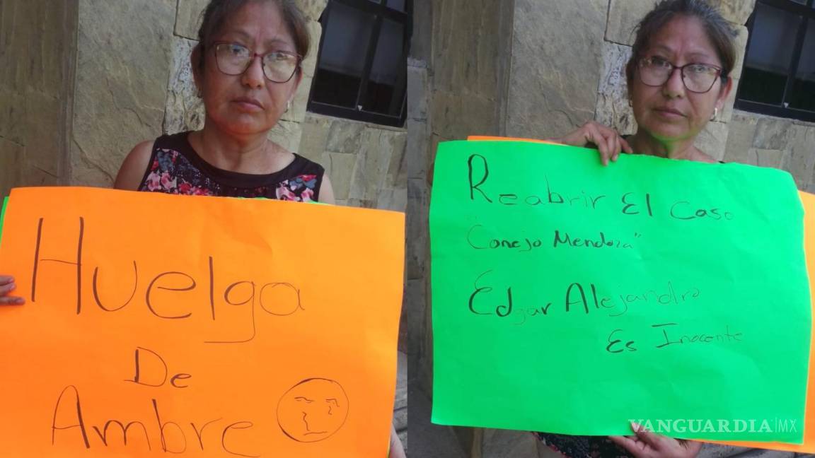 Madre de periodista inicia huelga de hambre en Múzquiz