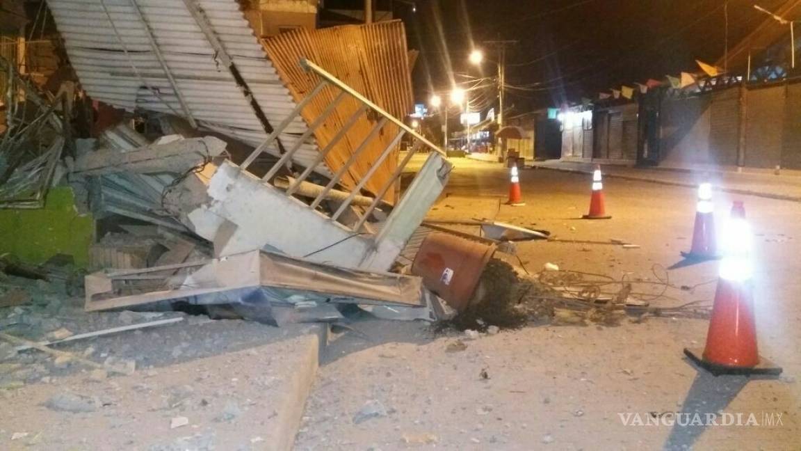 Al menos un muerto y daños materiales por cadena de sismos en Ecuador