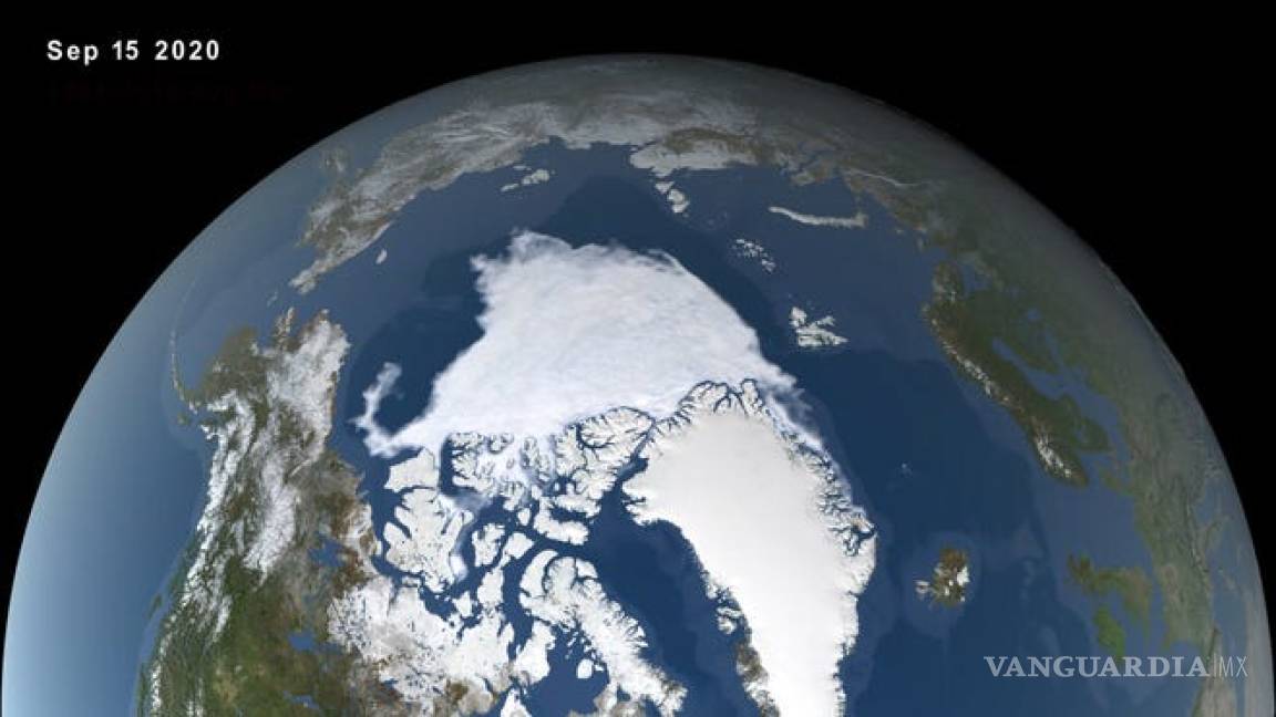 El hielo marino del Ártico se reduce al segundo nivel más bajo registrado en la historia