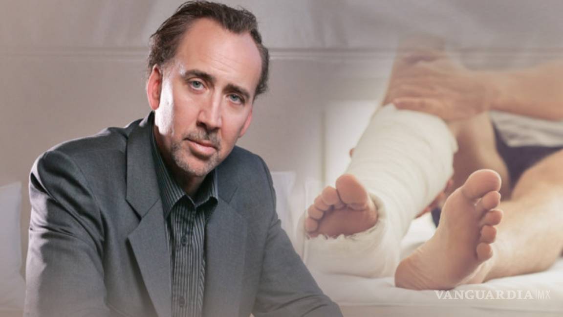 Nicolas Cage se fractura un tobillo en el rodaje de “211&quot; en Bulgaria