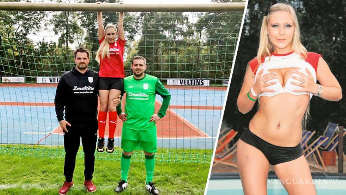 Estrella porno patrocina a un equipo de futbol en Alemania