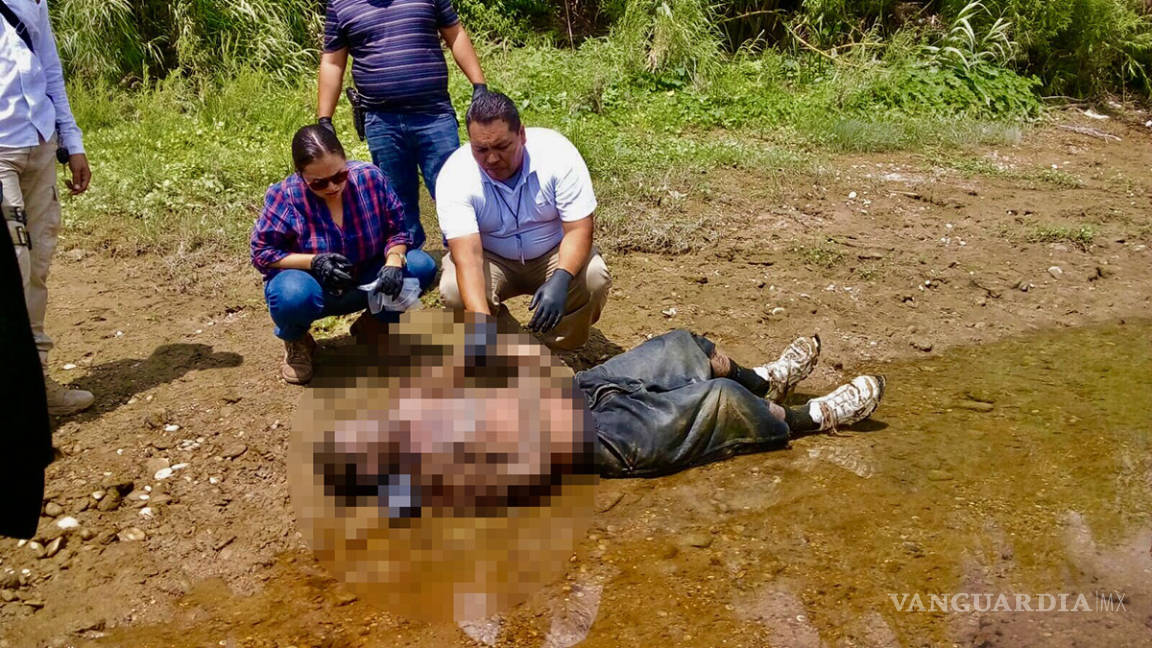 Rescatan cuerpo del rio Bravo, en Acuña