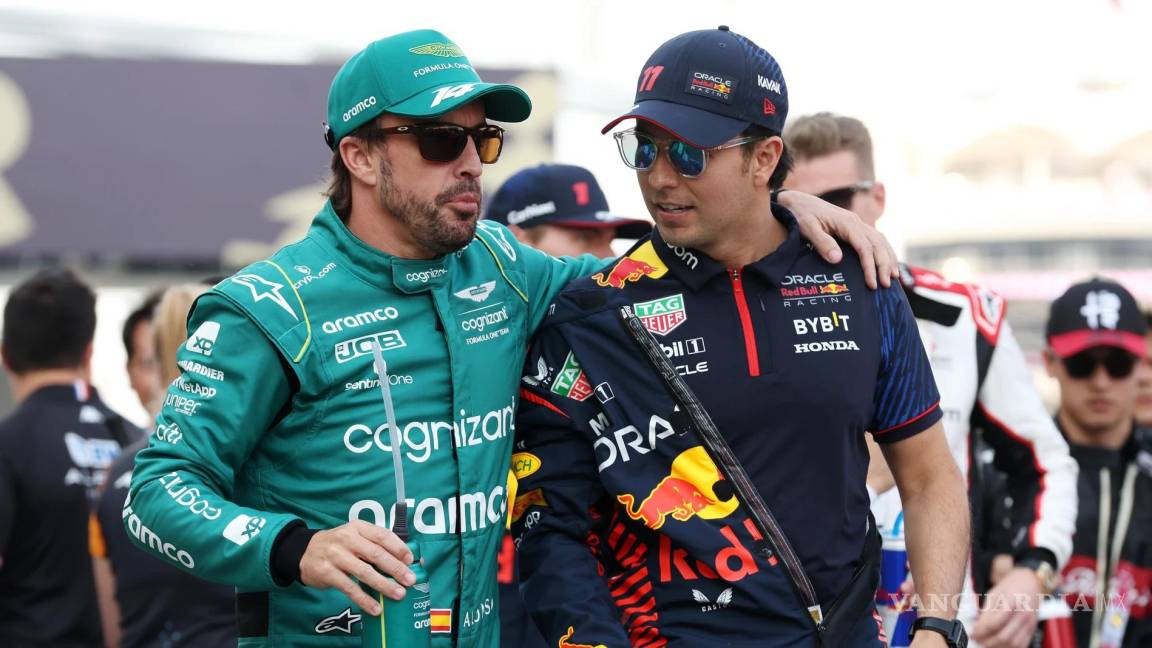 Fernando Alonso sería el compañero de Checo Pérez en Red Bull