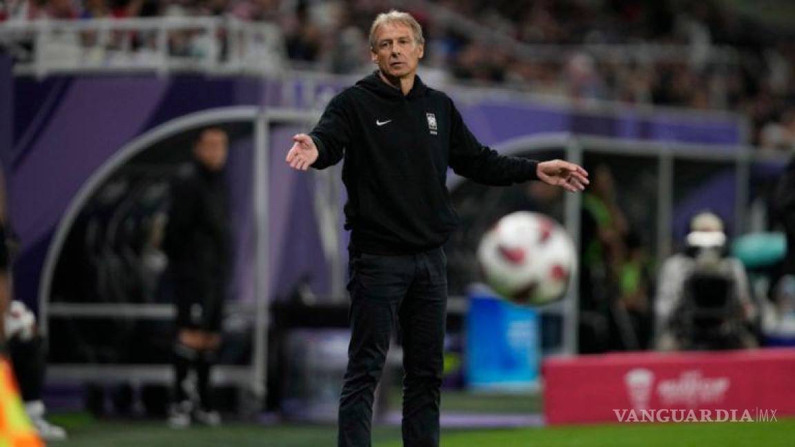 Tras el fracaso en la Copa de Asia, Corea del Sur despide a Klinsmann