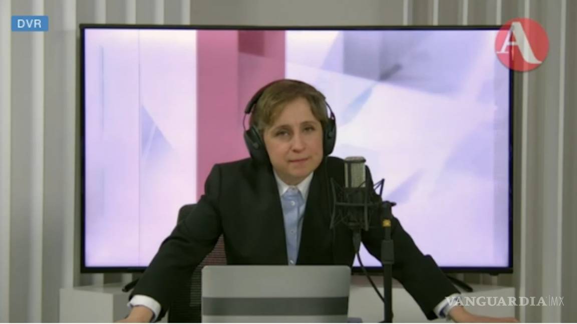Carmen Aristegui regresa con programa en vivo