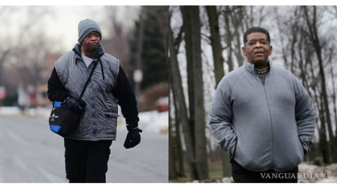 Durante 10 años caminó para llegar al trabajo; le regalaron un auto y subió de peso