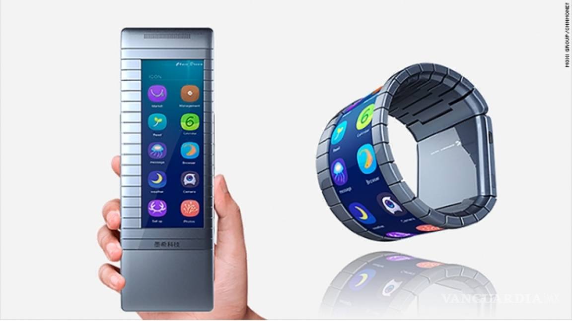 Lanzarán primer teléfono con pantalla flexible en China