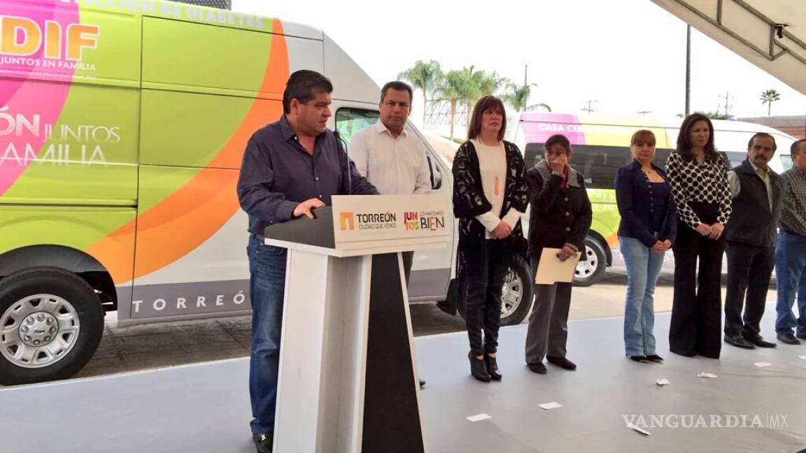 Empresarios Laguneros donan vehículos al DIF Torreón