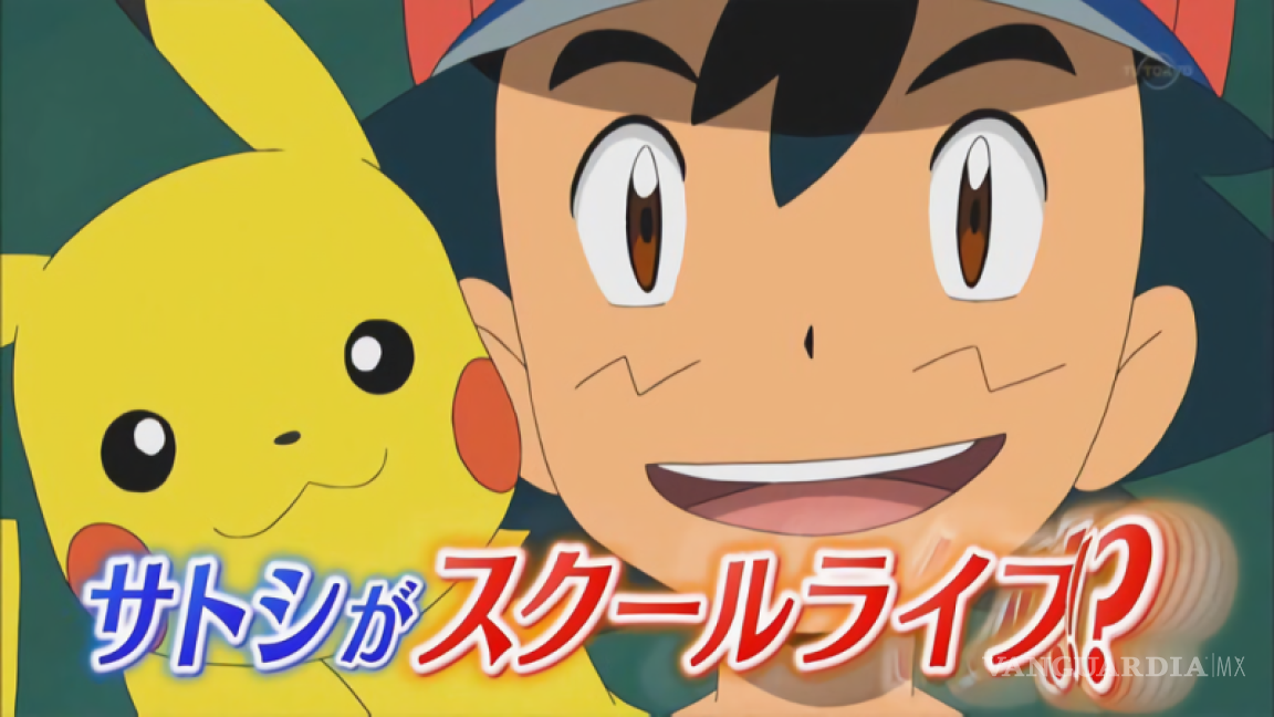 Ash Ketchum será un estudiante con bigotes en ‘Pokémon Sun and Moon’