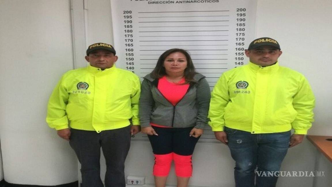 Capturan en Bogotá a narco mexicana conocida como &quot;La dama de hierro&quot;
