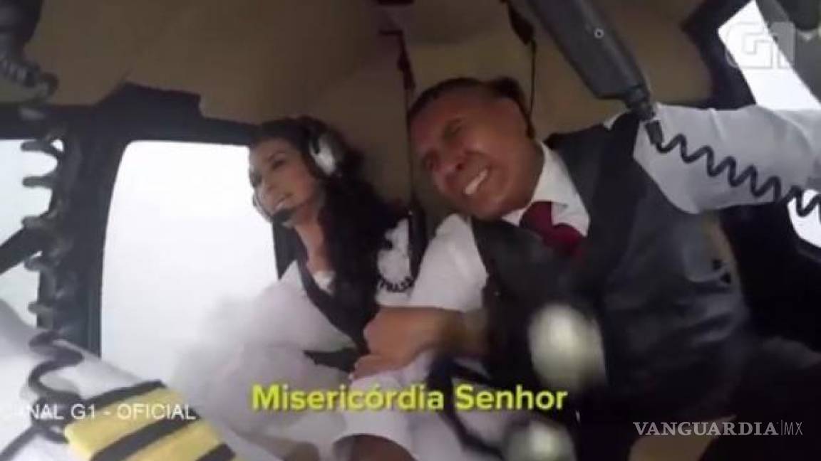 Novia pierde la vida en accidente de helicóptero, iba a su boda (VIDEO)