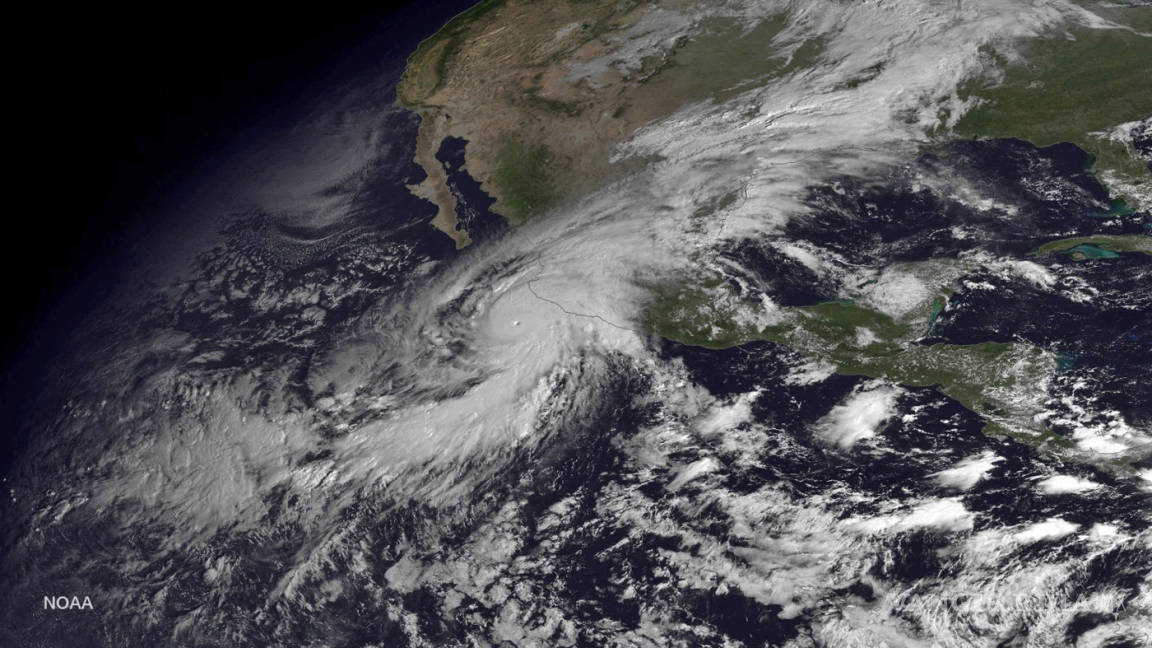 Huracán 'Patricia' es un monstruo: NASA -NOAA