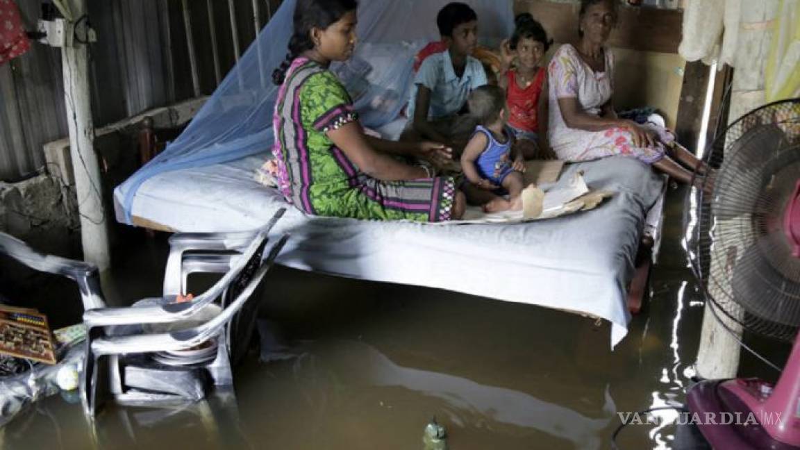 Al menos 91 muertos y 110 desaparecidos por inundaciones en Sri Lanka
