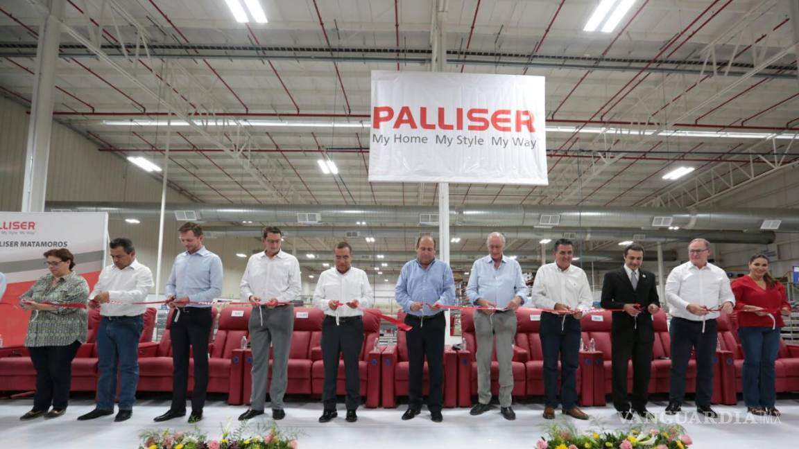 Inaugura Gobernador de Coahuila ampliación de Palliser en Matamoros; invierten 10 mdd