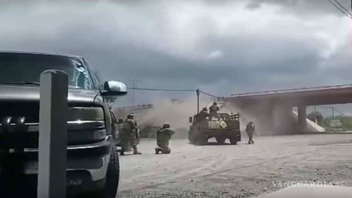 Difunden video de enfrentamiento entre militares y sicarios en Tamaulipas