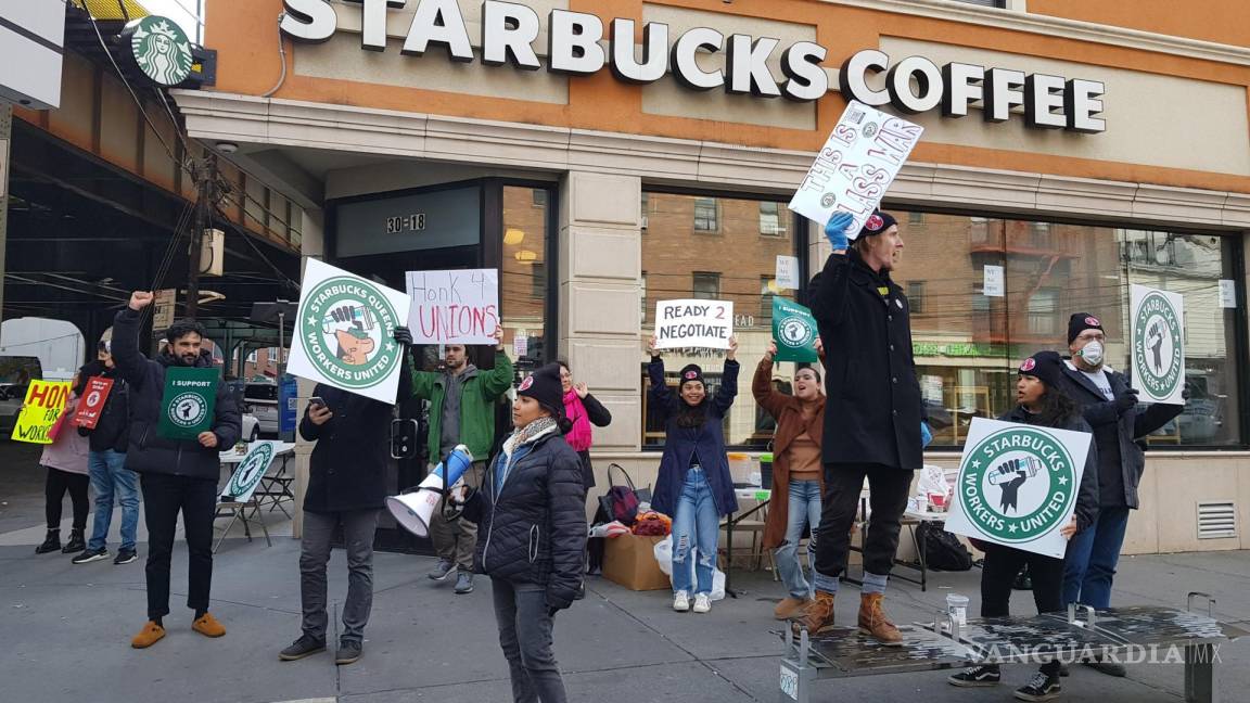 Estallarían este jueves huelga en al menos 360 sucursales de Starbucks en EU