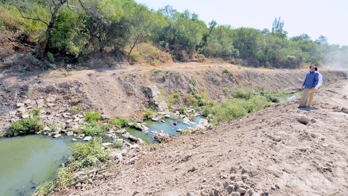 Reciben mantenimiento 42 km de arroyos en Piedras Negras
