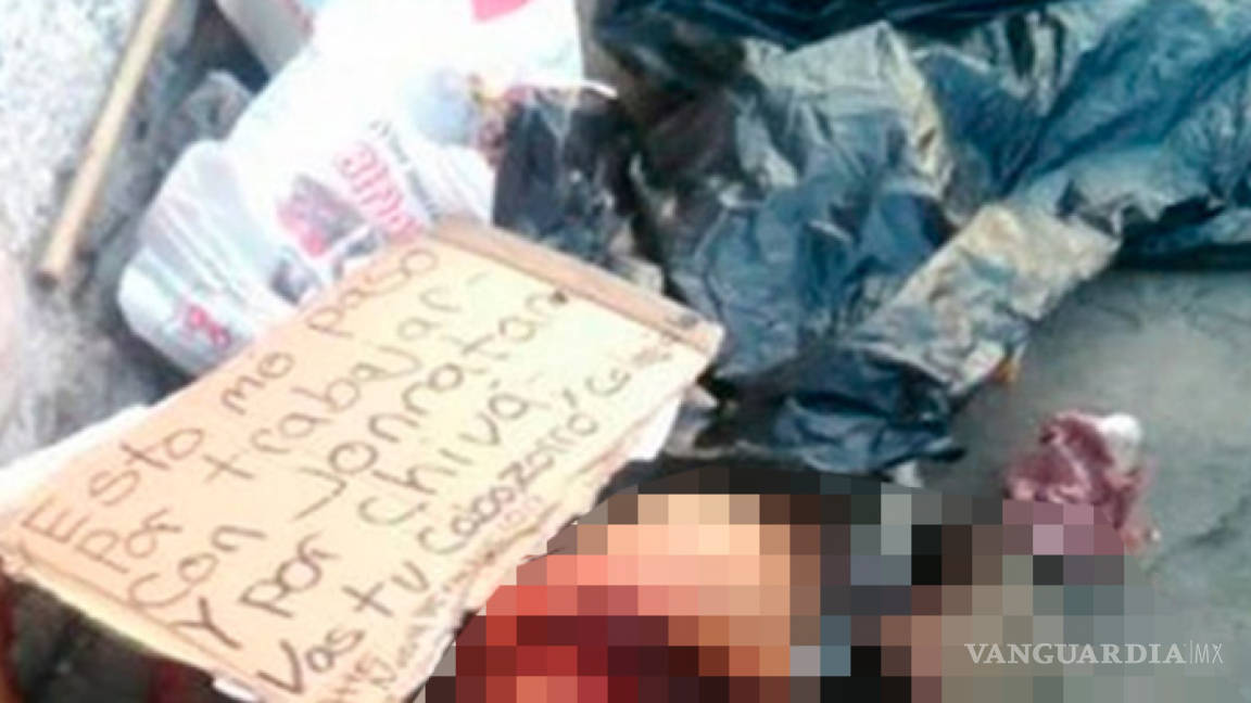 Autoridades hallan 5 cuerpos desmembrados y con narcomensaje en autopista de Veracruz