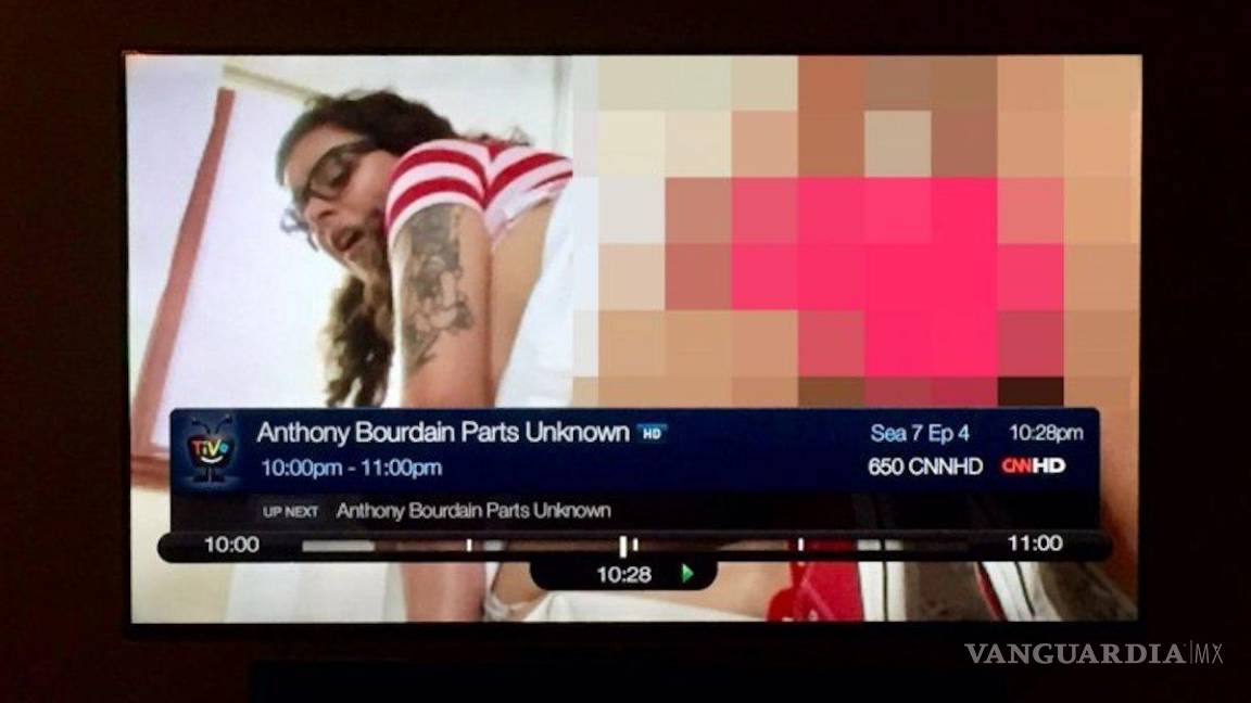 Se cuela una película porno en señal de CNN