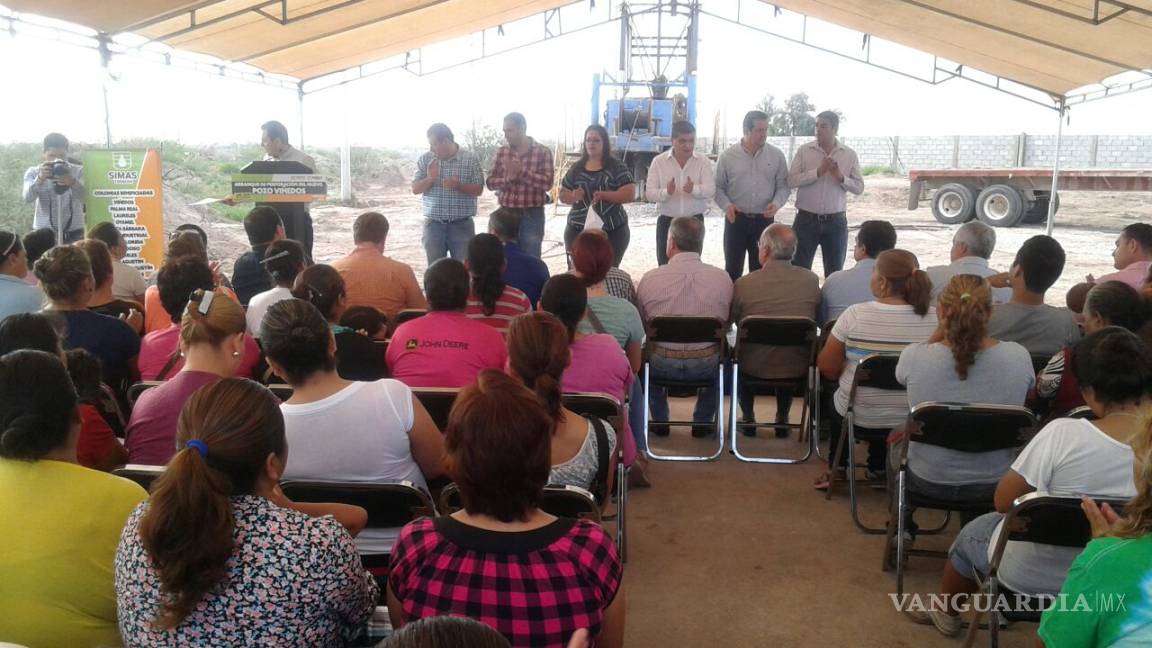 Nuevo pozo de agua potable en Torreón beneficiará a 20 mil habitantes