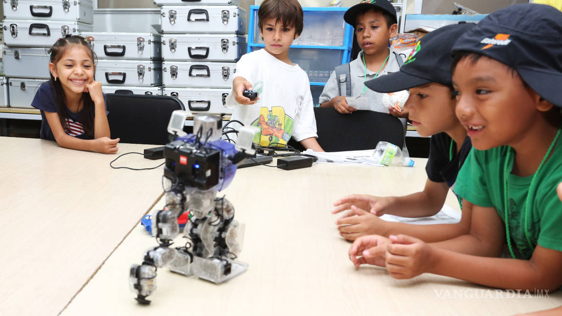 Creciente interés de niños y jóvenes por la robótica