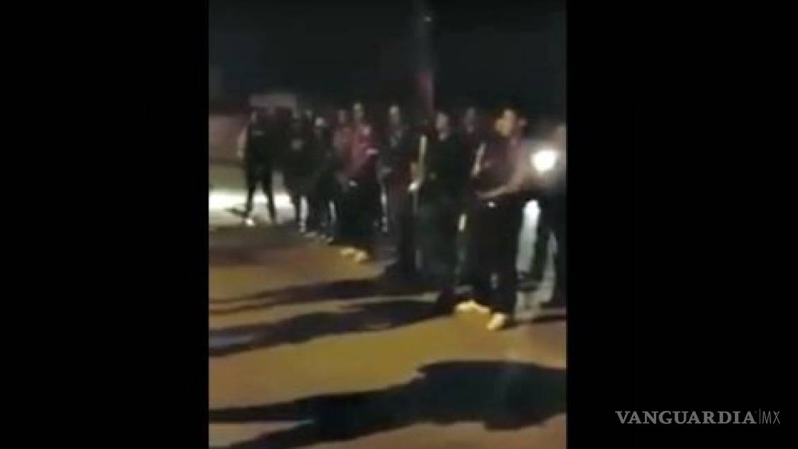 Graban ritual de supuestos sicarios del Cártel del Golfo antes de atacar en Reynosa (Video)