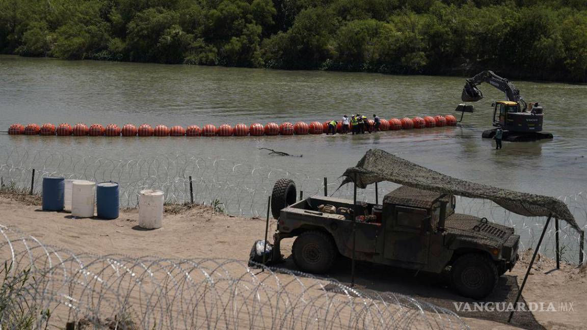 Boyas del Río Bravo son perjudiciales para la relación con México, afirma Casa Blanca
