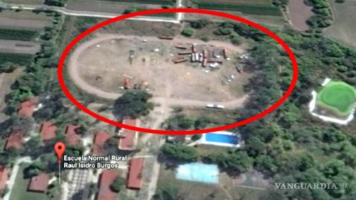 Google Maps revela “cementerio de autobuses” secuestrados por normalistas de Ayotzinapa