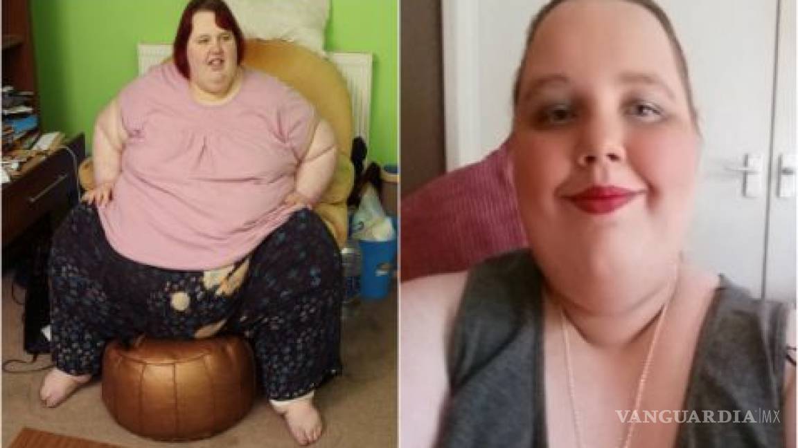 Mujer más obesa de Gran Bretaña baja de peso y se queda sin novio