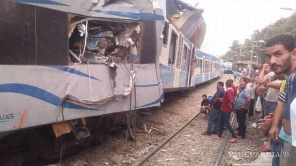 Colisión de dos trenes deja un muerto y 78 heridos en Argelia