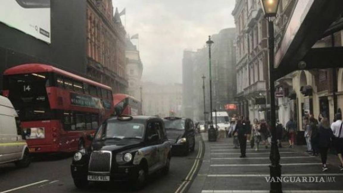 Se registra fuerte incendio en hotel del centro de Londres