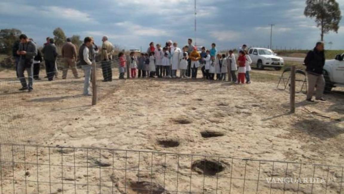 Uruguay tendrá observatorio de huellas de dinosaurios