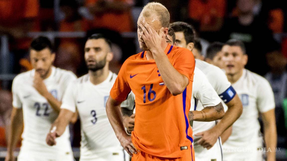 Sorprende Grecia y le gana 2-1 a Holanda en partido amistoso
