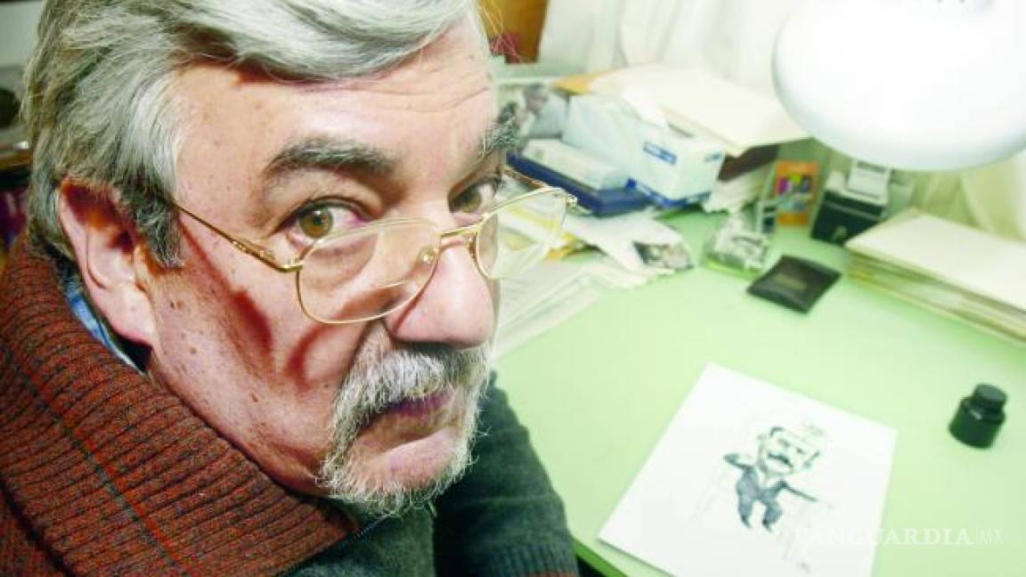 Muere el artista y maestro de la caricatura política en México, Rogelio Naranjo