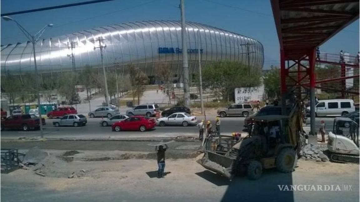 Siguen los trabajos en nuevo estadio de Rayados