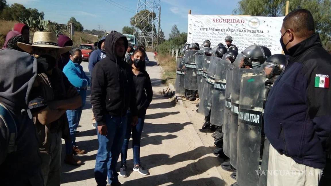 Se oponen al nuevo cuartel de la Guardia Nacional en Tepetlaoxtoc
