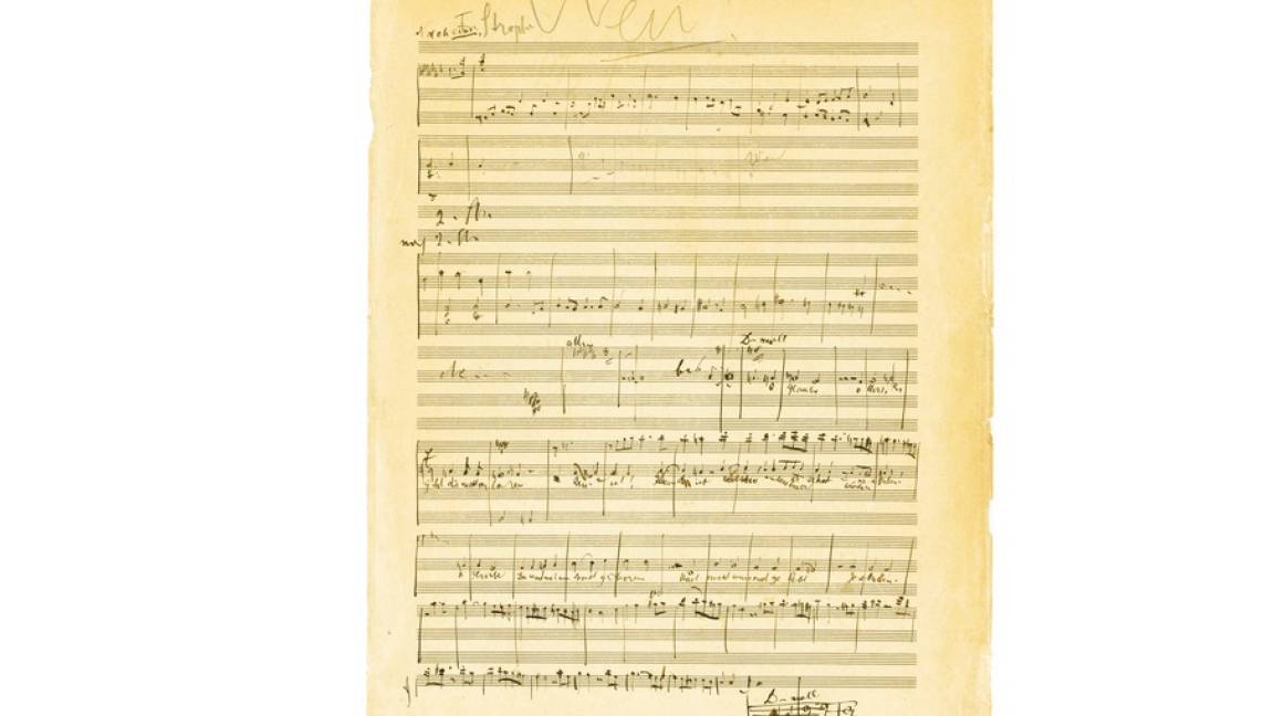 Sotheby's subastará la partitura más cara del mundo: la Sinfonía Nº 2 de Mahler