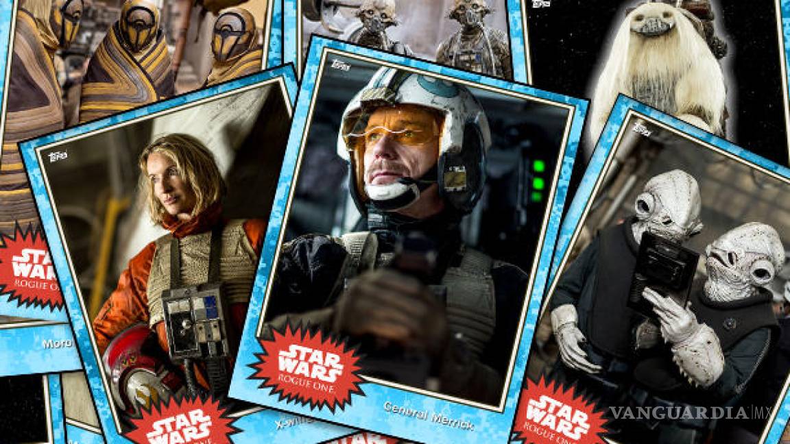 Muestran nuevas imágenes de ‘Star Wars’ en tarjetas