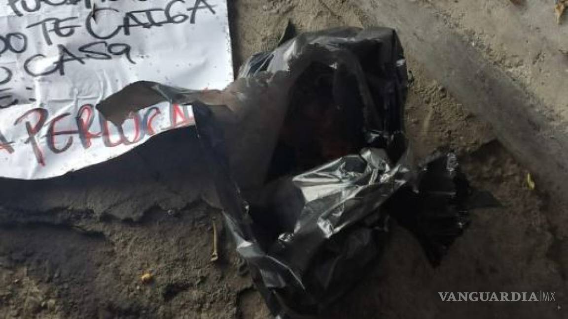 Dejan narcomensajes y restos humanos en tres puntos de Tijuana