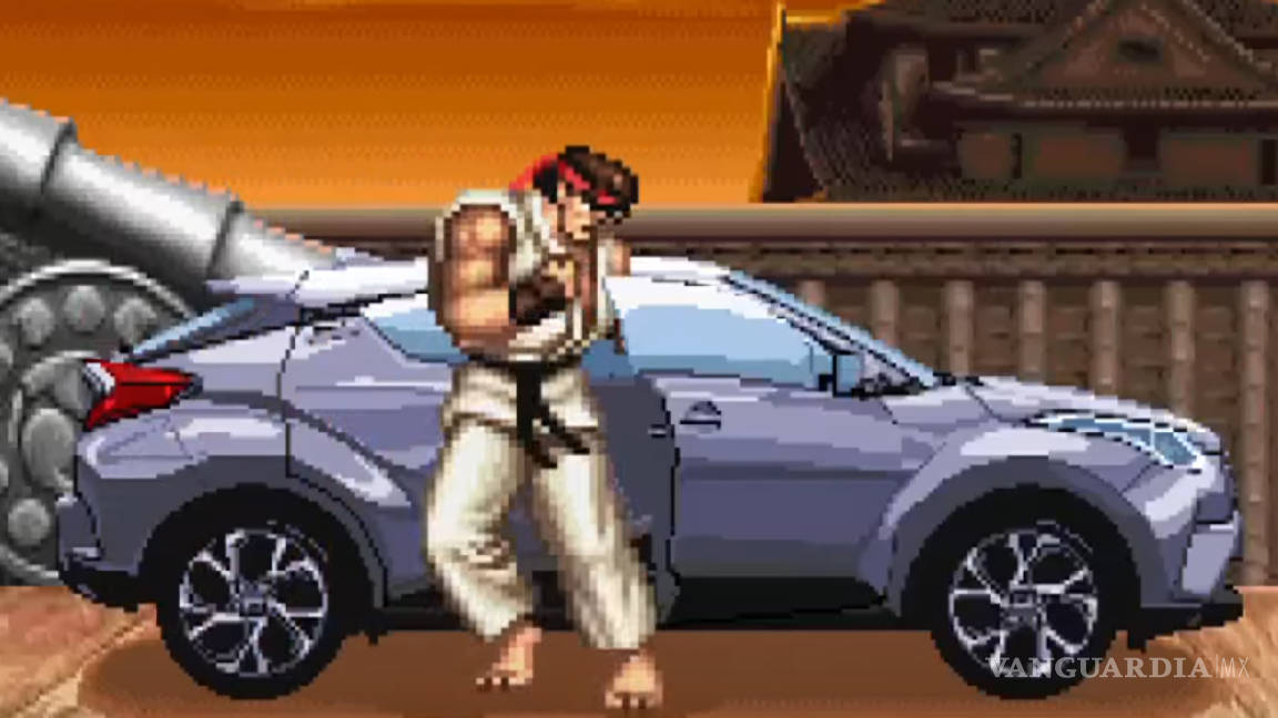 Toyota utiliza a personajes de Street Fighter II para promocionar su marca