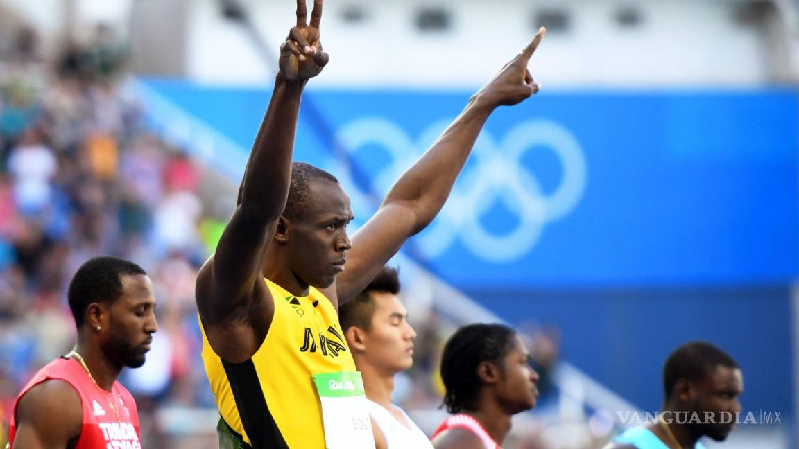 Usain Bolt aparece en Río 2016 y ya está en semifinales de los 100 metros