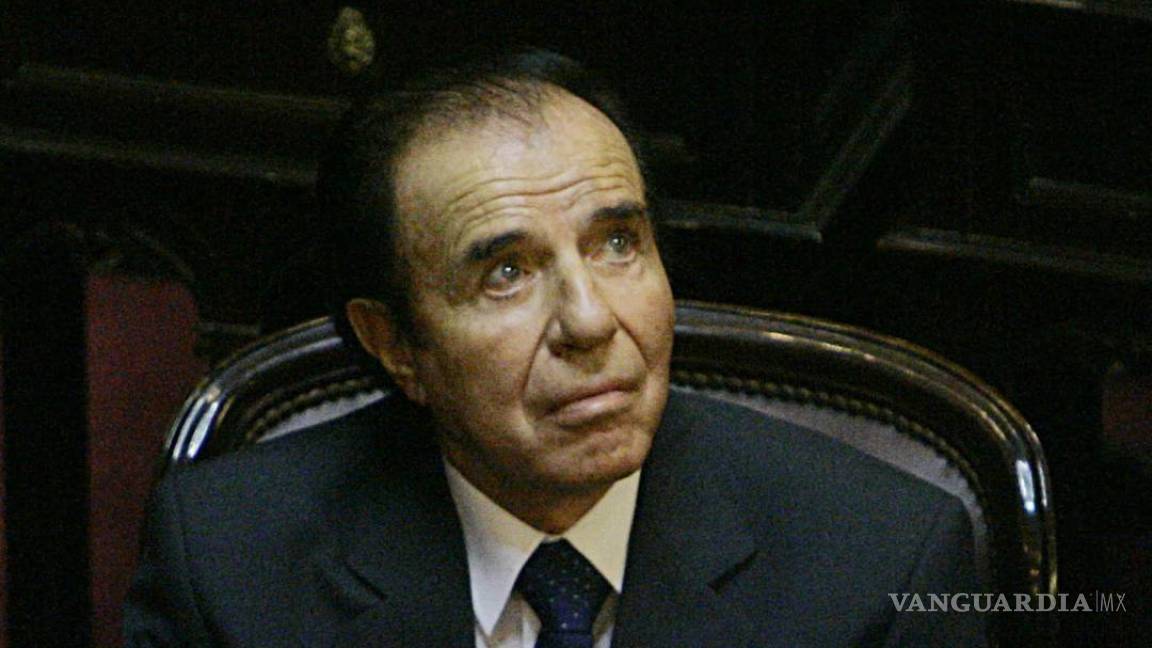 Dan cuatro años de cárcel a Carlos Menem, ex presidente argentino