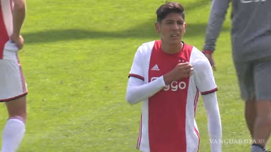 Edson Álvarez ya 'debutó' con el Ajax...cometiendo un penal