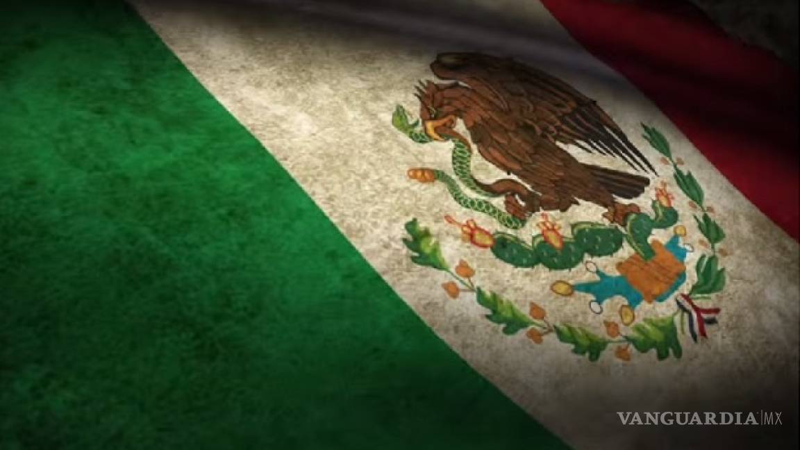 Bandera de México tiene un error