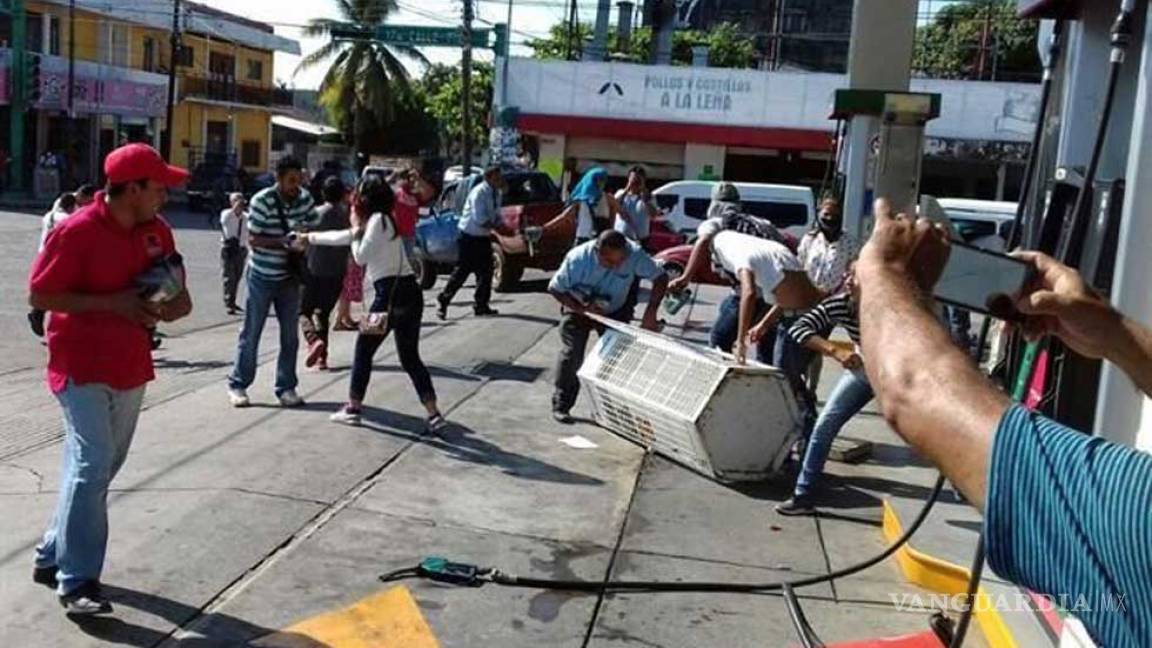 Cierran 25 gasolineras en Tapachula; continúan saqueos