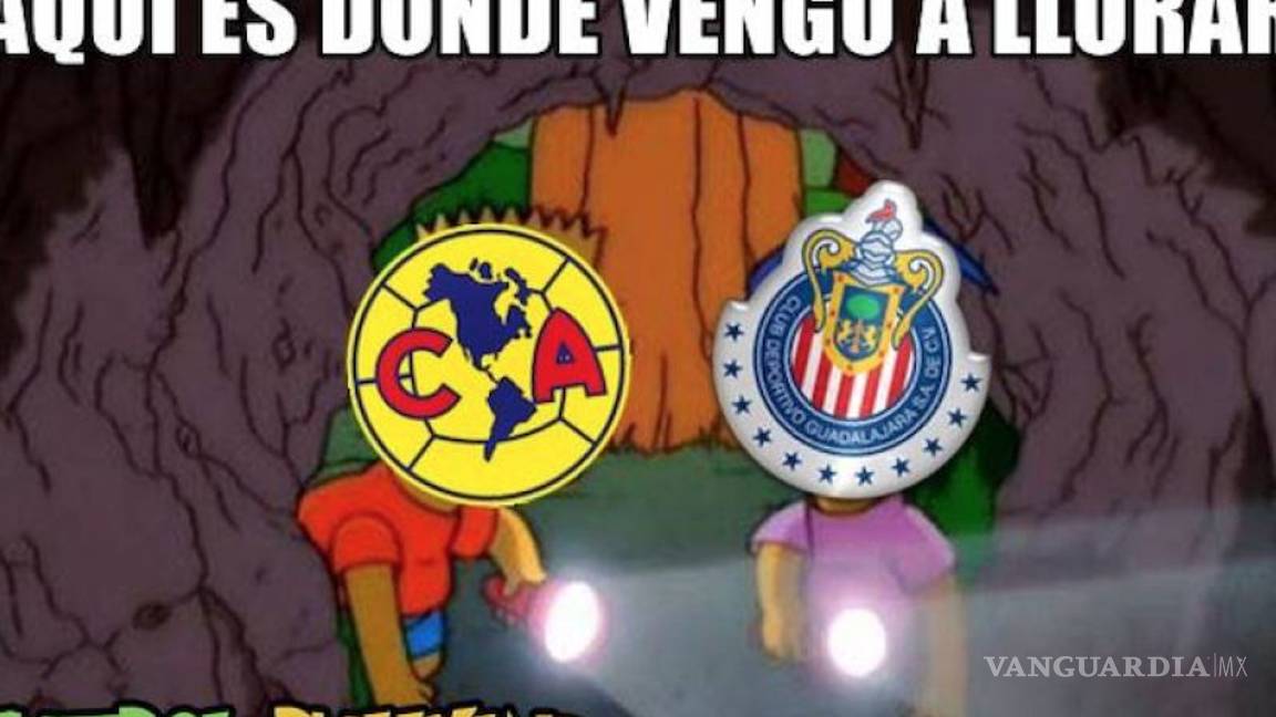 Tigres golea al América y los memes le llovieron a las Águilas